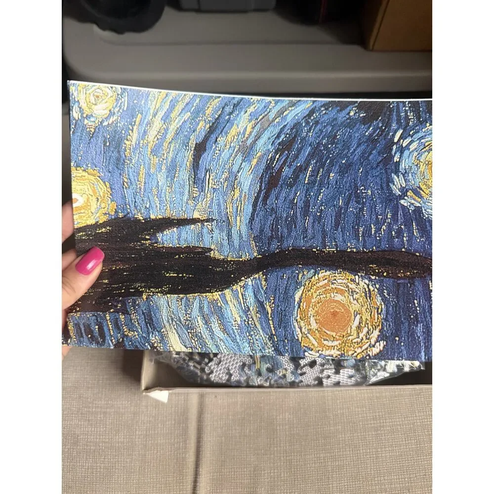 Museum Collection Van Gogh Starry Night 1000 Piece Jigsaw Puzzle Complete